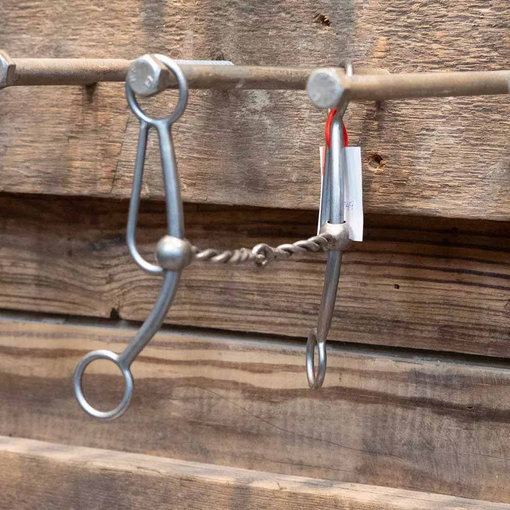 Flaharty Patty Twisted Wire Snaffle Bit