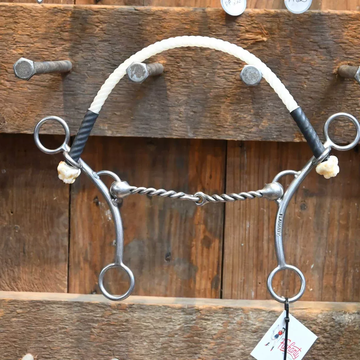Flaharty Regular Betty Combo Twisted Wire Snaffle Bit FH545