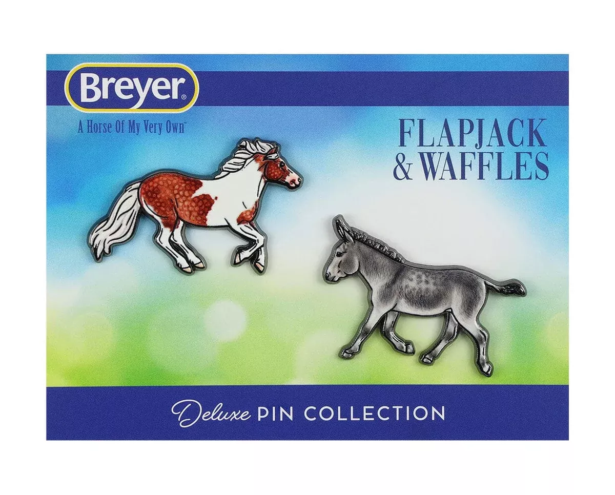 Flapjack & Waffles Deluxe Enamel Pin Set