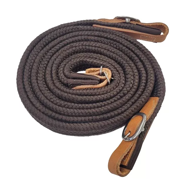 Flat Braided Cotton Reins