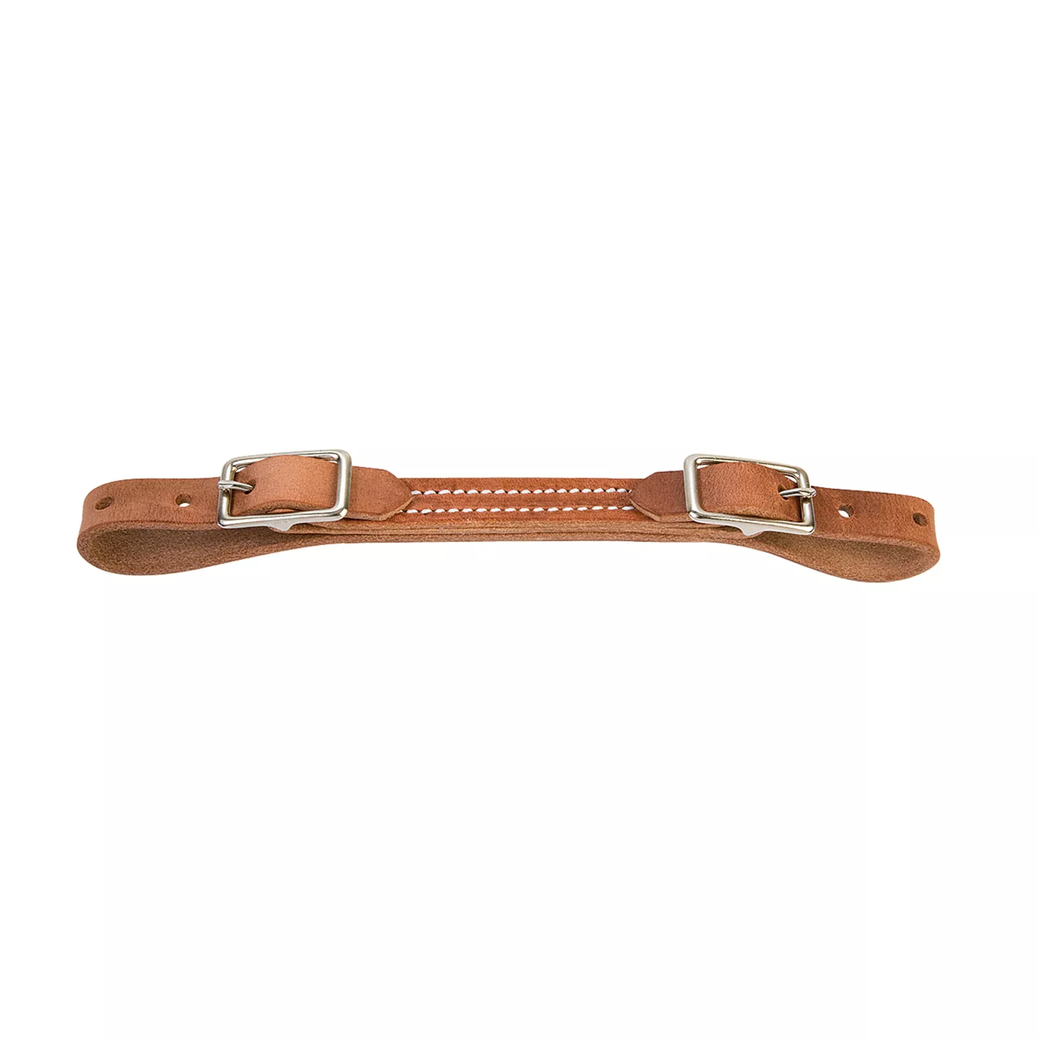 Flat Harness Leather Curb Strap