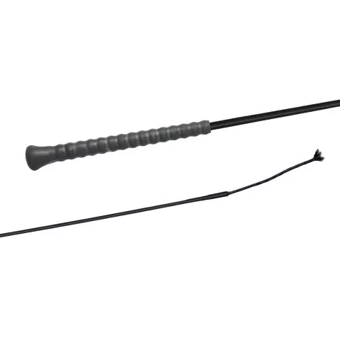 Fleck Ecoline Rubber Grip Dressage Whip- 47.5"