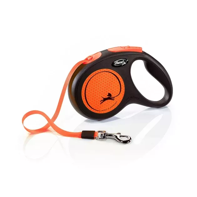 Flexi Dog Lead New Neon Tape
