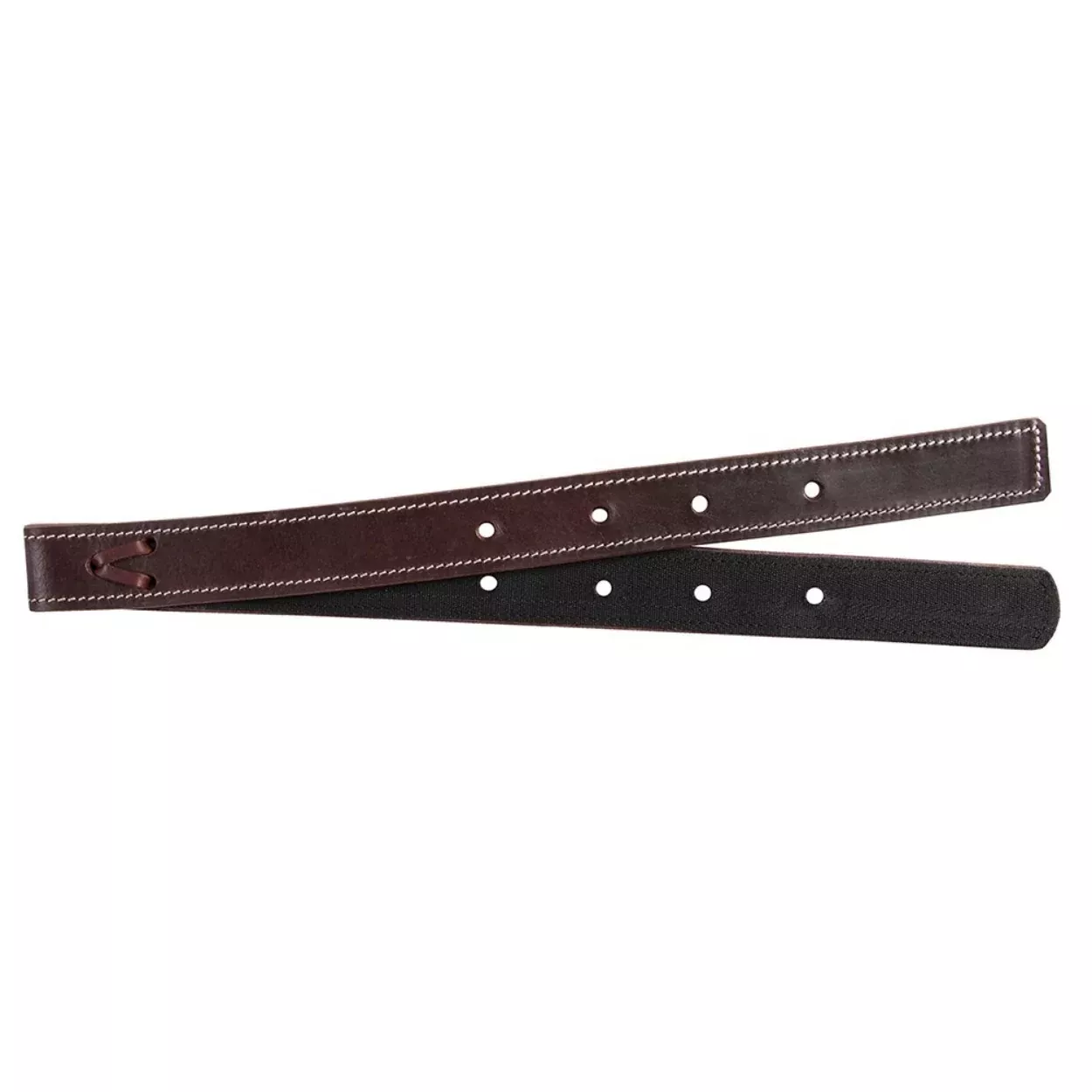 Fort Worth Double Stitched Leather Latigo Billet
