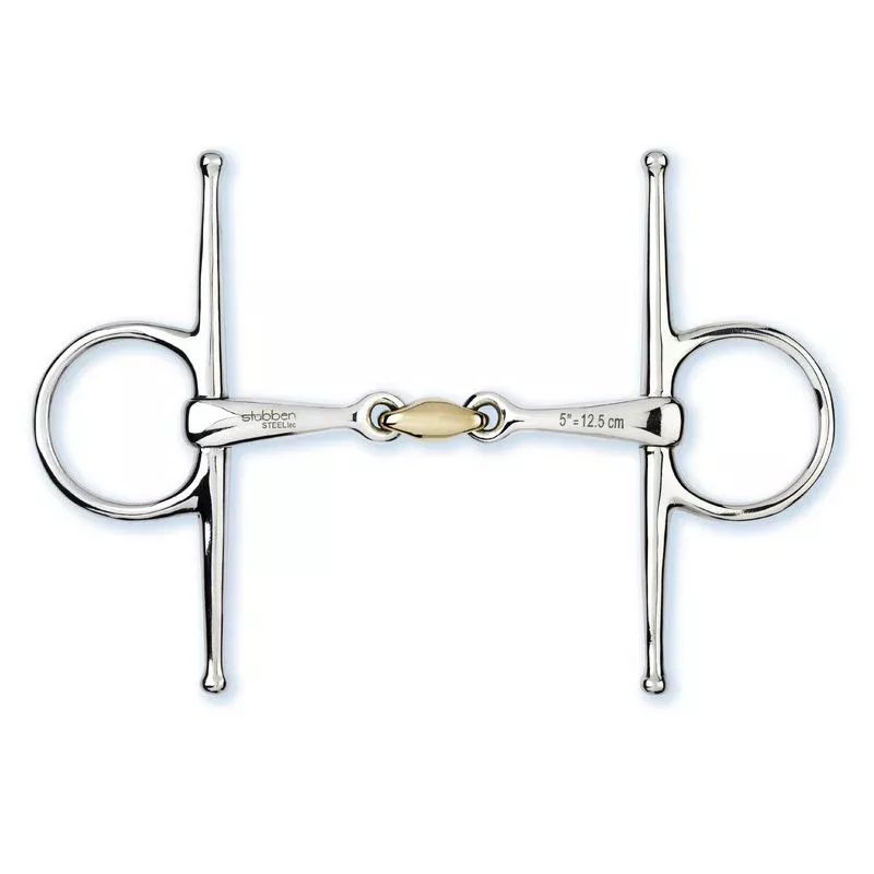 Full Cheek Snaffle Double Broken