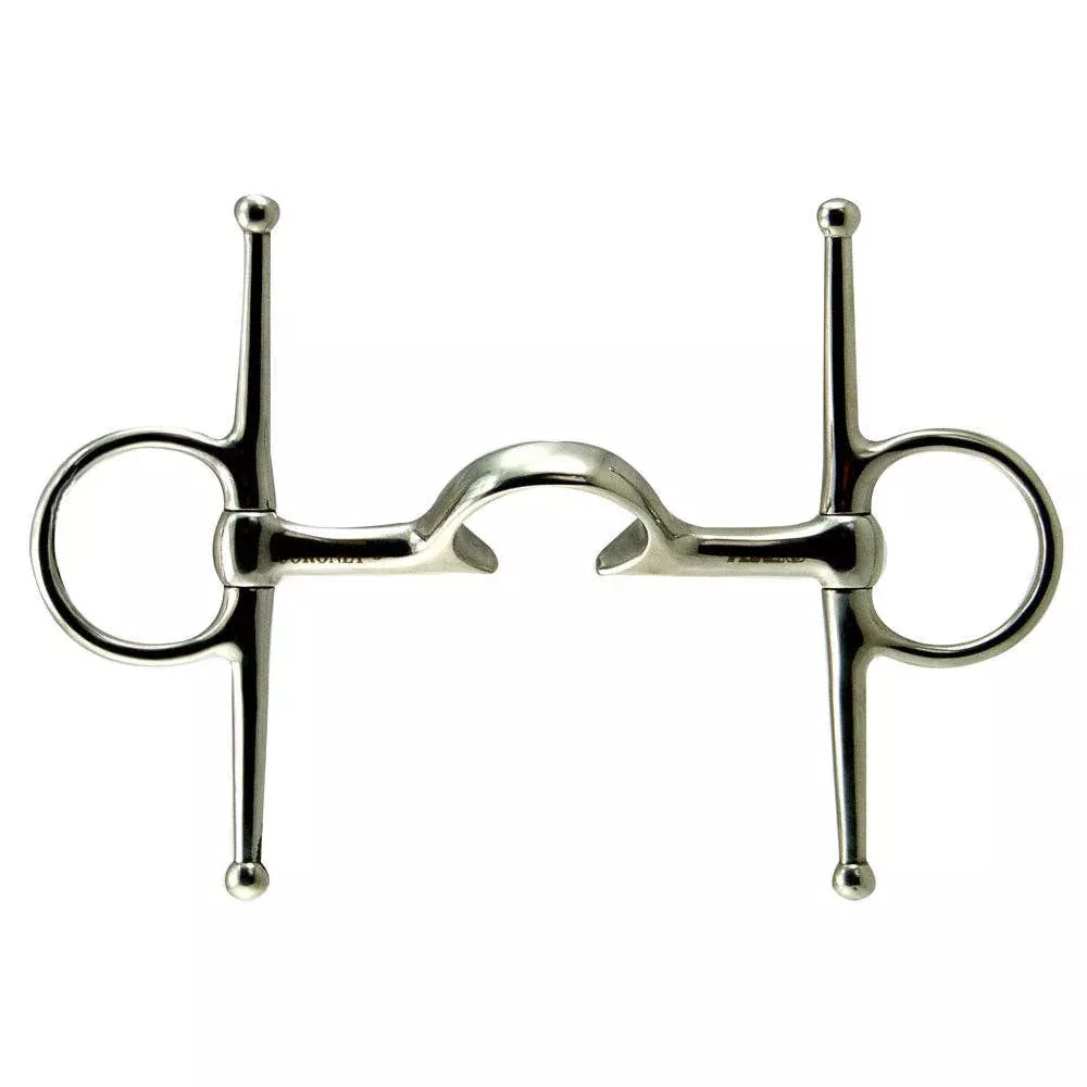 Full Cheek Stainless Steel Segunda Bit 5"