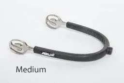 Fully rubber covered Spurs with Flat Head