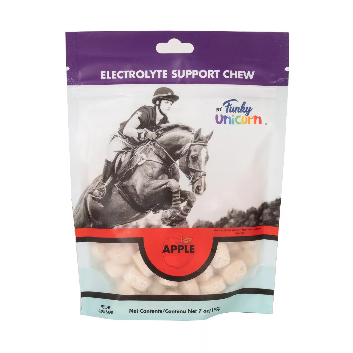 Funky Unicorn Apple Electrolyte Chews 7 oz.