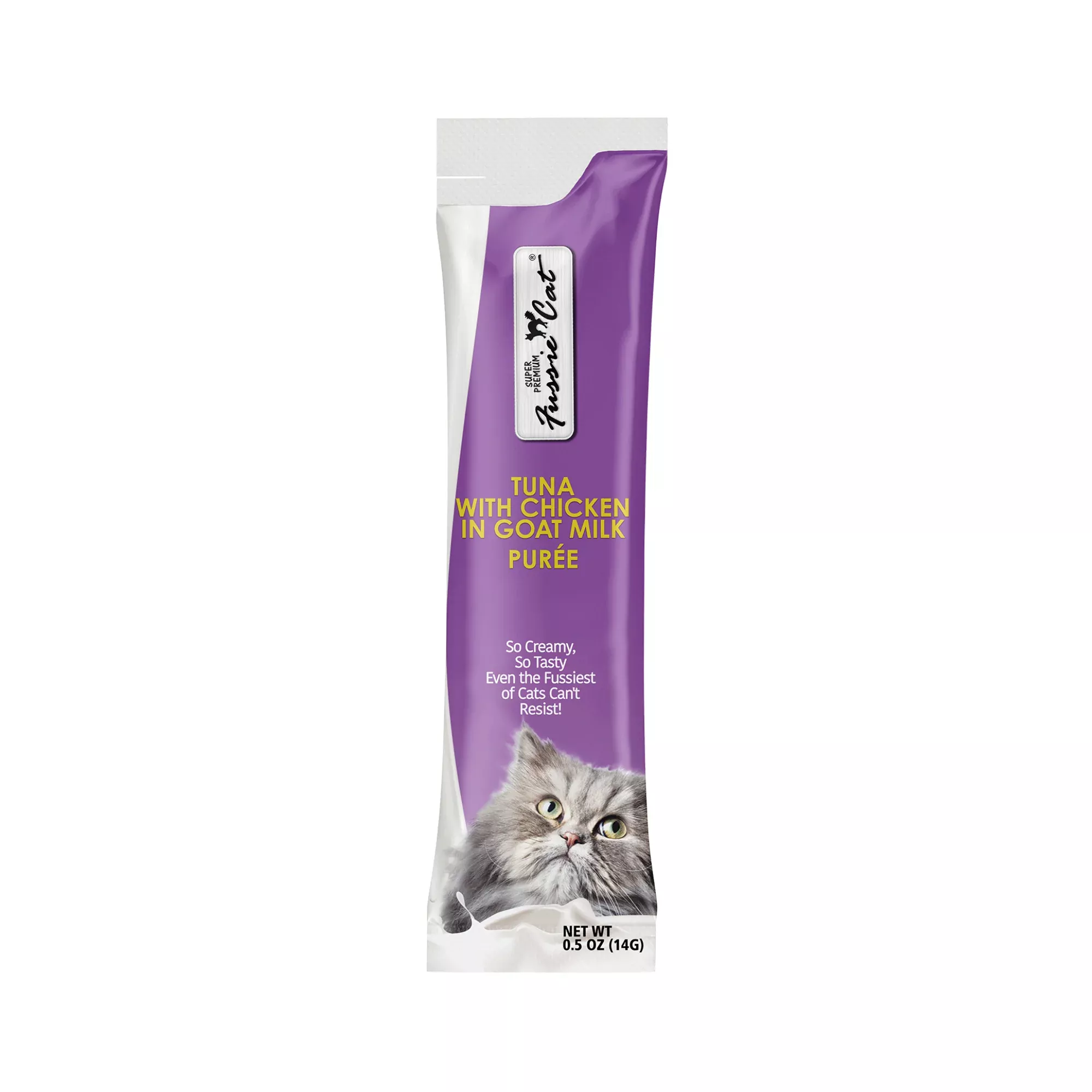 Fussie Cat Goatmilk Purees Cat Treats