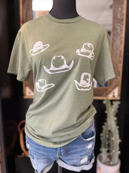G-G Home & Ranch Hats Graphic Tee
