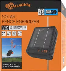 Gallagher S12 Solar Electric Fence Energizer