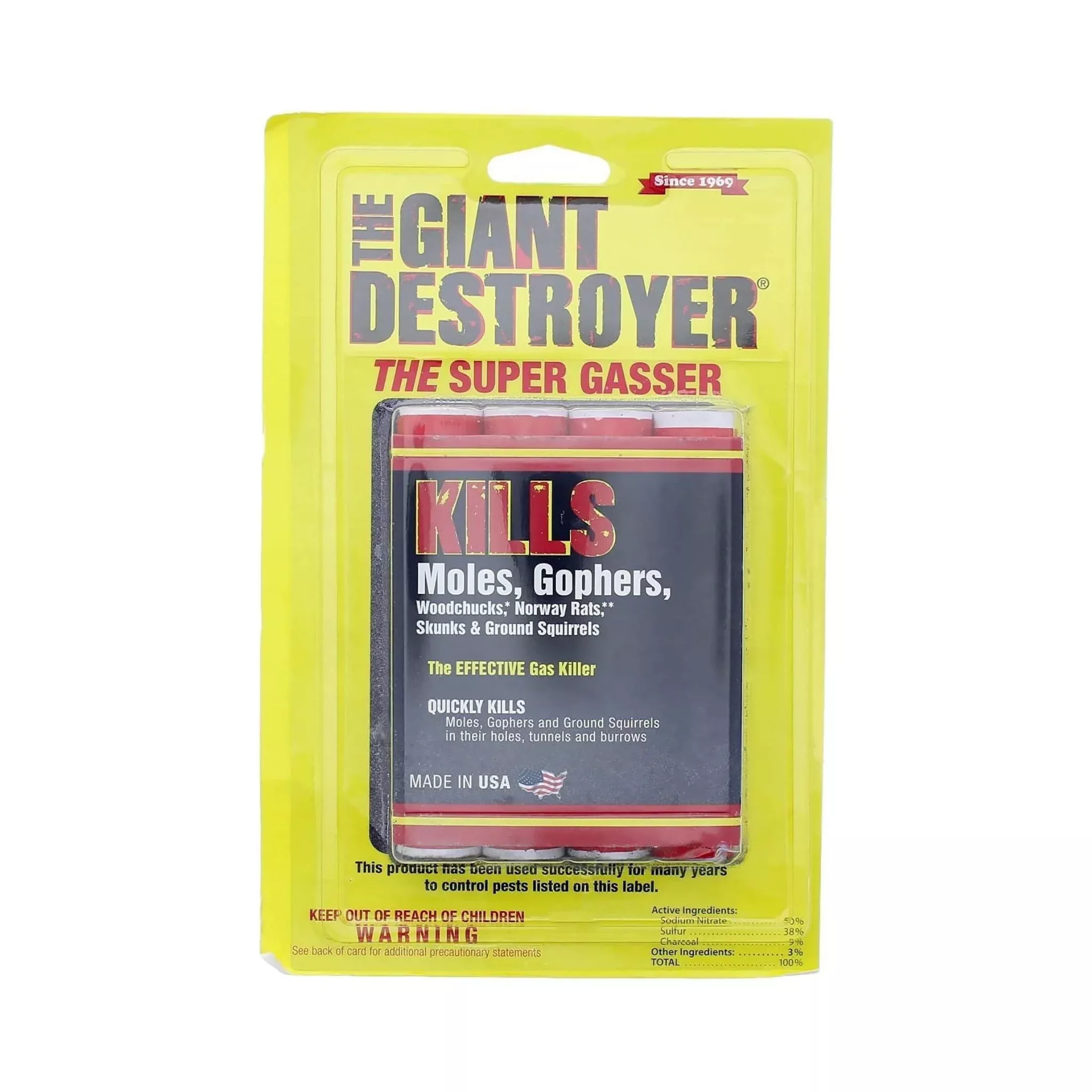 The Giant Destroyer Gopher Gasser
