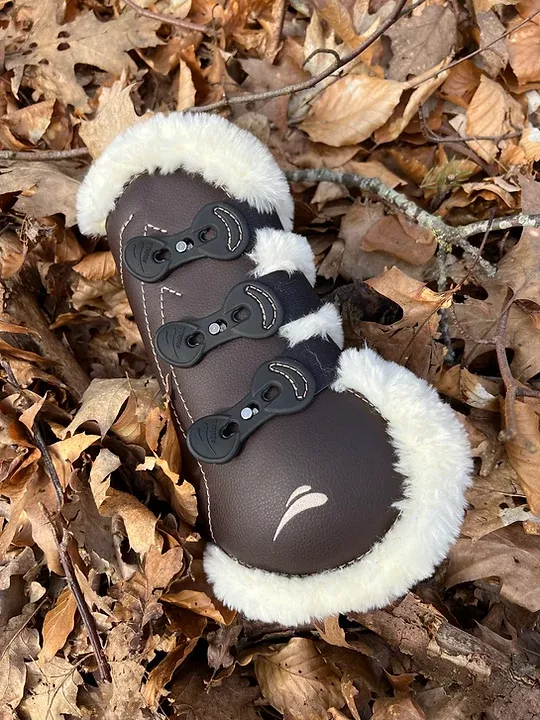 Glam Front Fluffy Boots