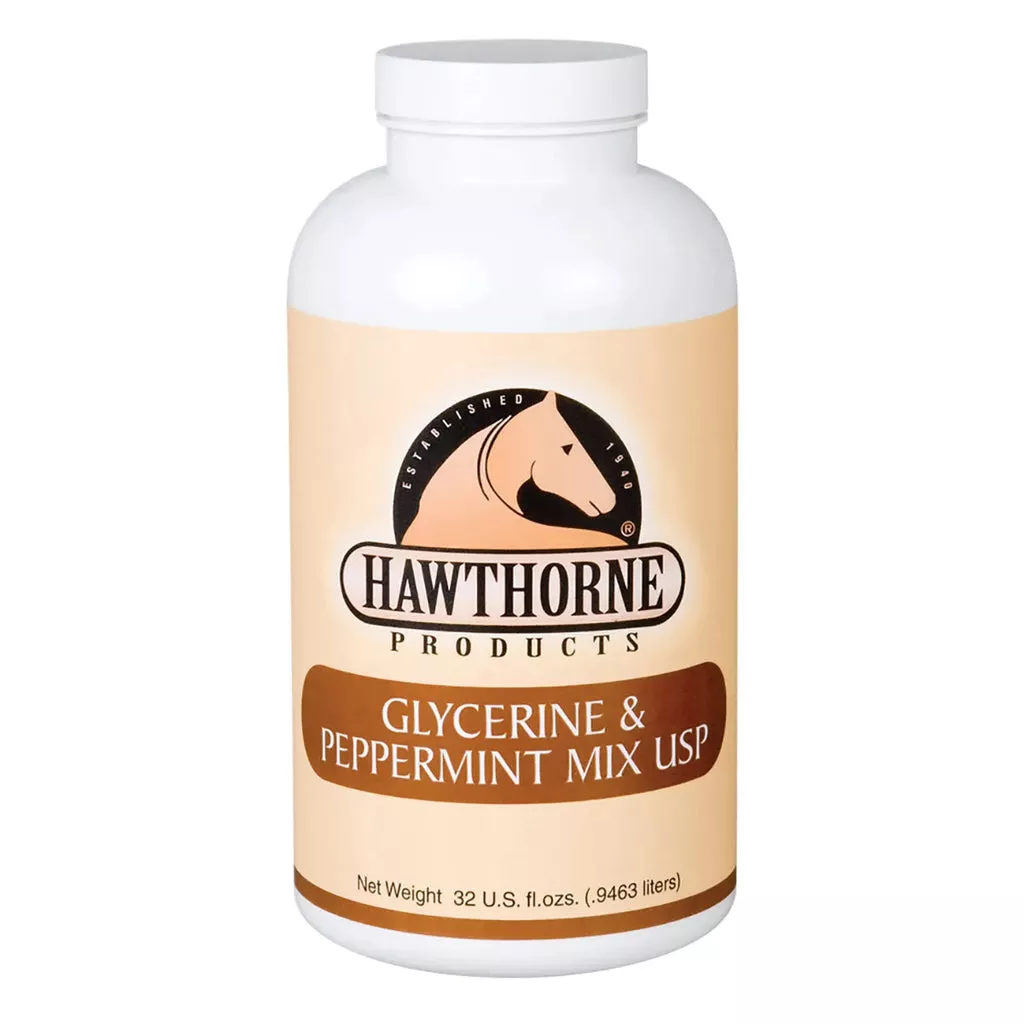Glycerine & mint mix usp 32 oz