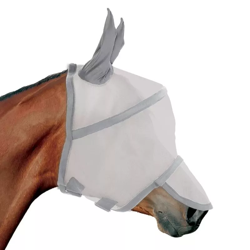 Got Flies Wide Brim Fly Mask – Grey