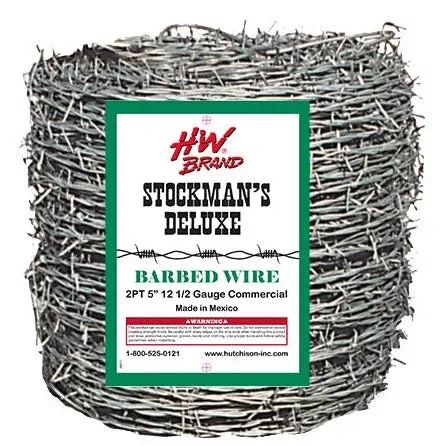 H&W 2Pt, 5", 12-1/2GA Barb Wire