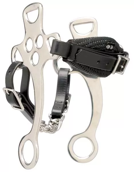 Hackamore Bit with PVC Nose
