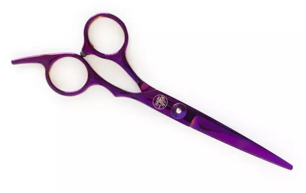 Hairy Pony Straight Scissors - Purple
