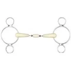 Happy Mouth Double Joint Roller 2-Ring Gag