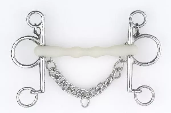 Happy Mouth Mullen Shaped Pelham Bit