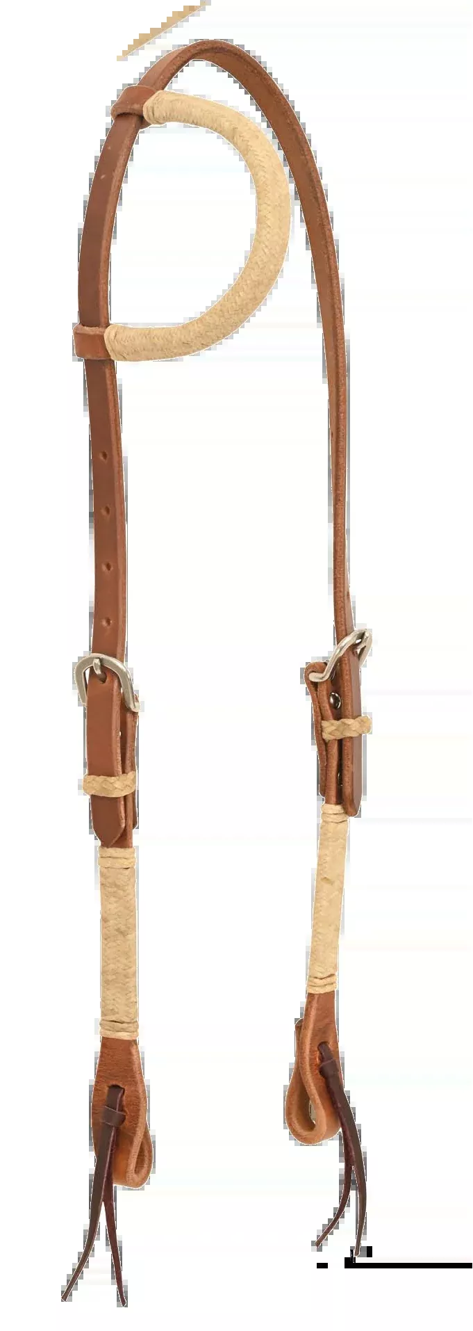 Harness Rawhide Slip-Ear Headstall