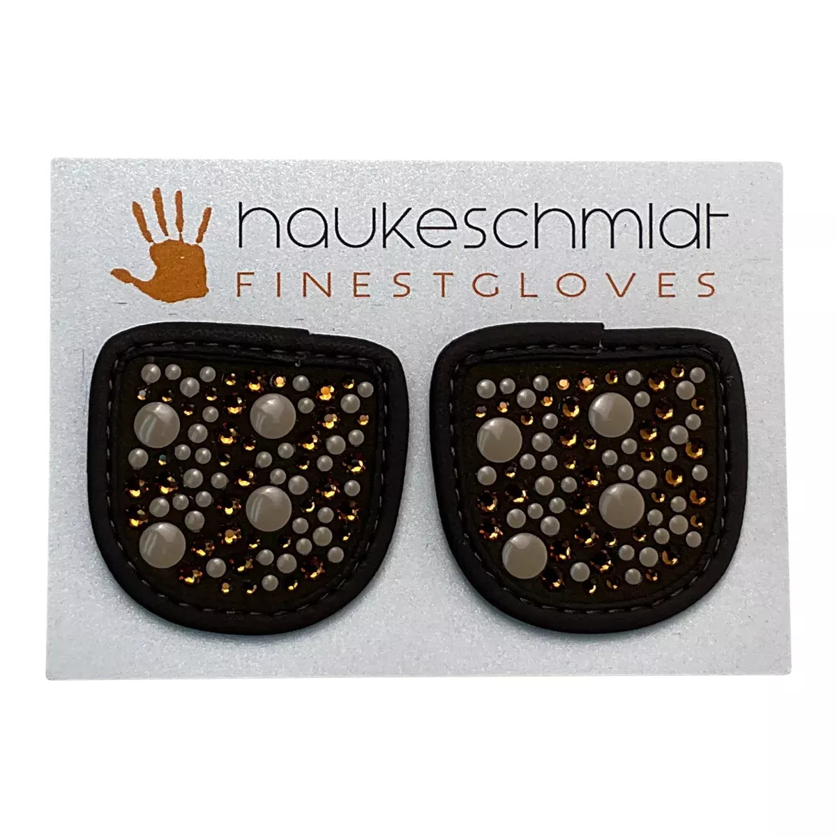 Haukeschmidt Tough of Magic Tack Additional Patchesin Brown/Tan Studs - One Size