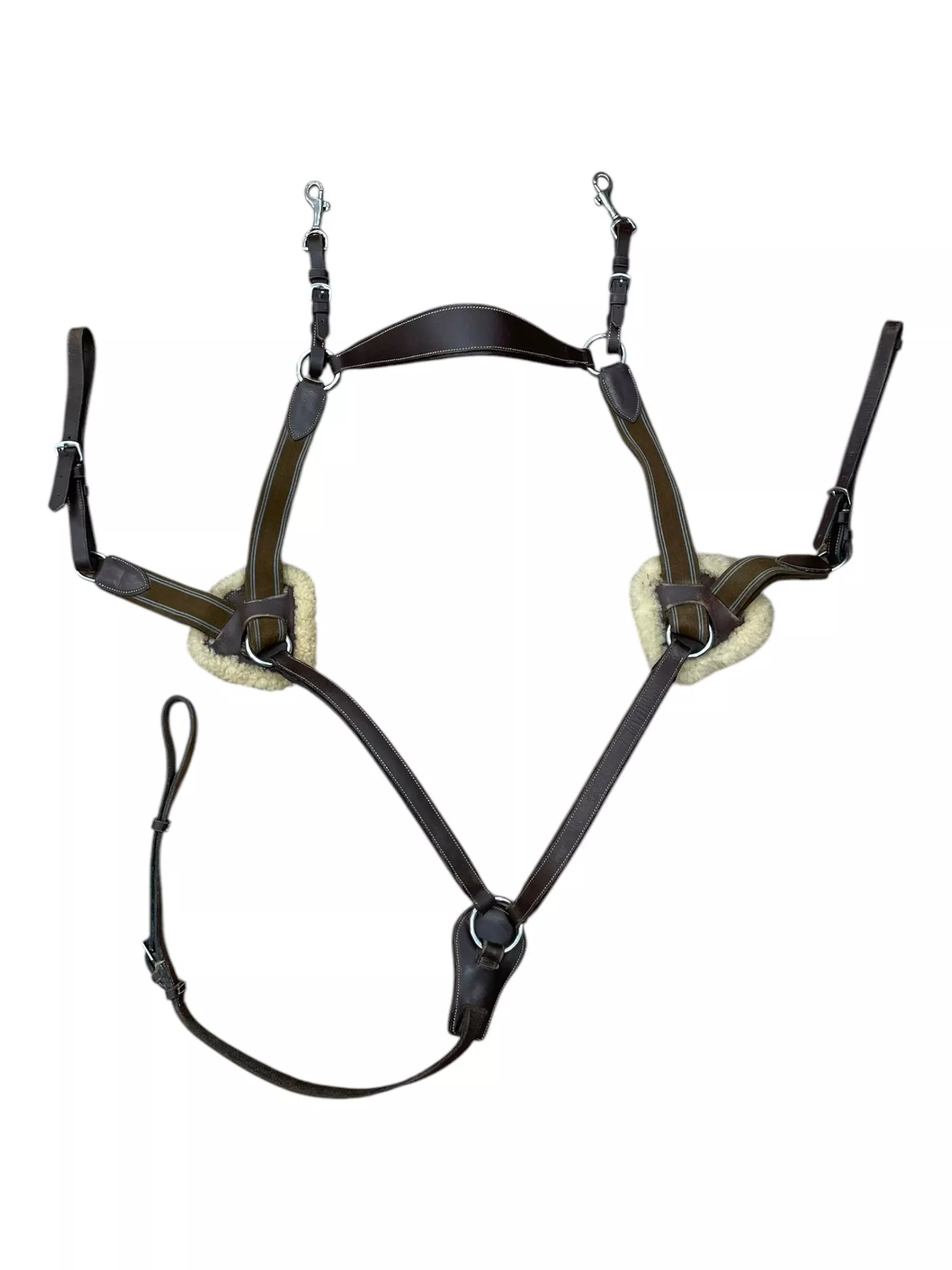 HDR 5 Point Breastplate - Brown - Est. F/S - USED
