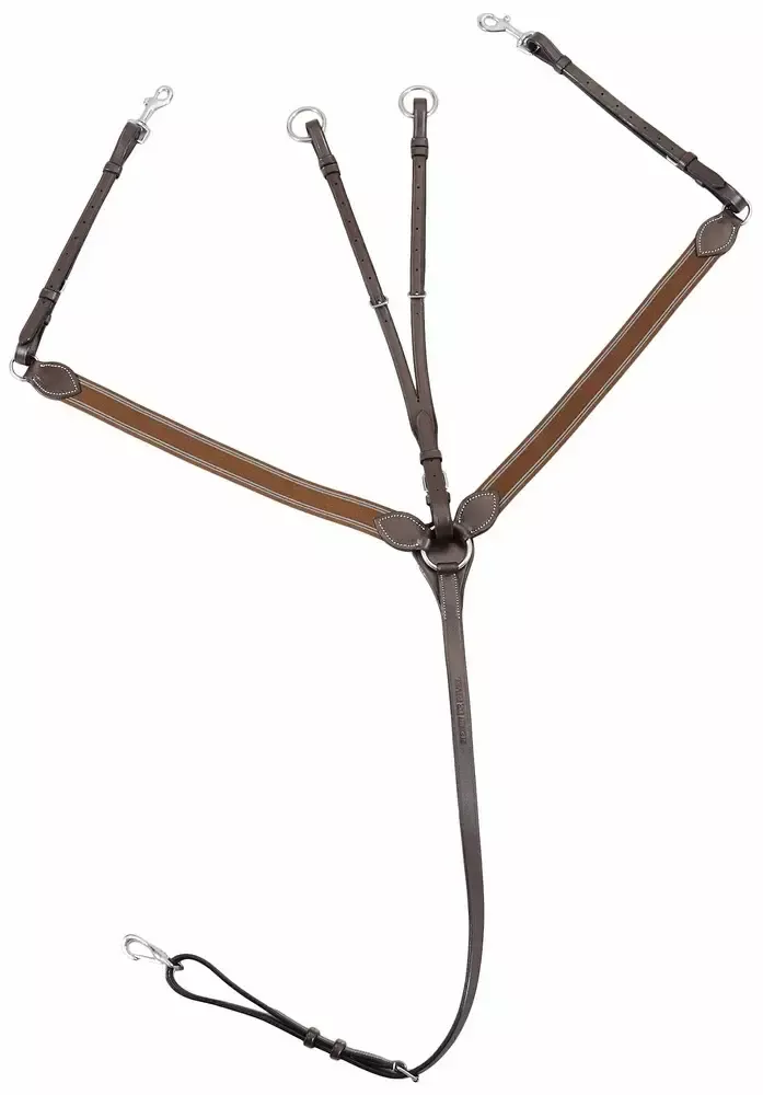HDR - Elastic Breastplate w/Running Attachment - Australian Nut - Cob