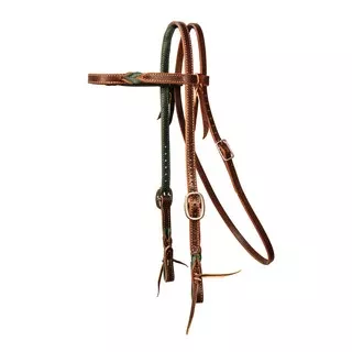 HDTL Brow 5/8" – Twisted Embossed/BUR