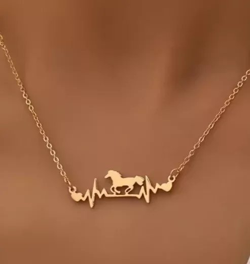 Heartbeat of a Horse Pendant