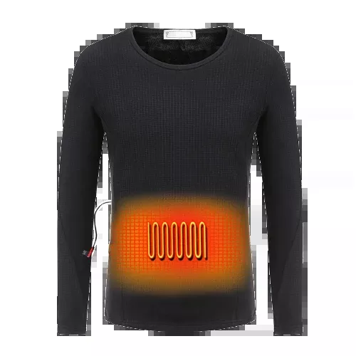 Heated Long Sleeve Base Layer Shirt