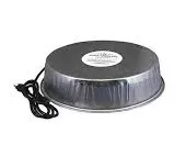 Heated Metal Poultry Drinker Base, 125W
