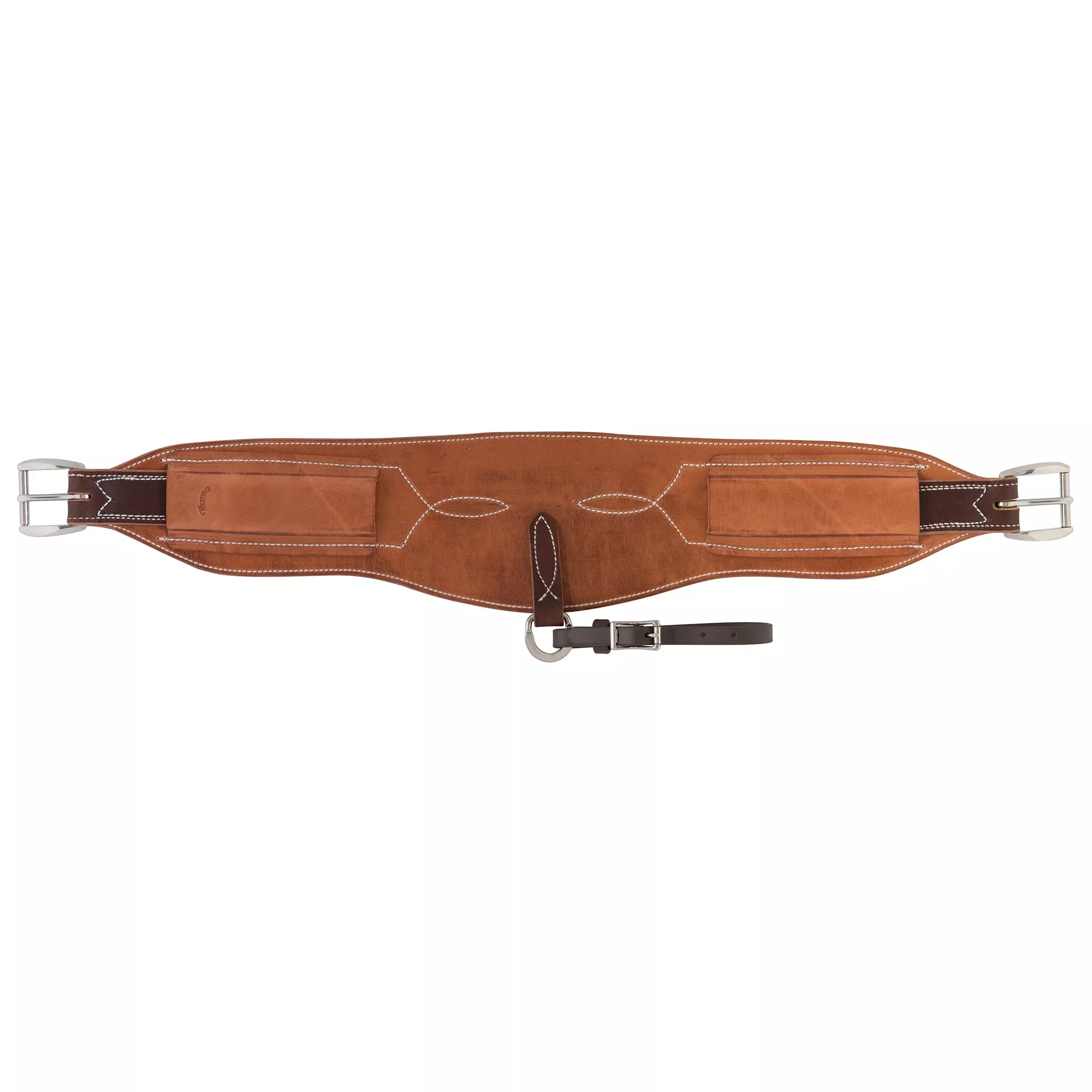 Heavy-Duty Roper Back Cinch Only, Russet, 6"