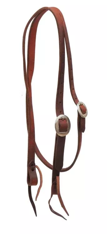 HEAVY OILED HARNESS LEATHER SPLIT EAR