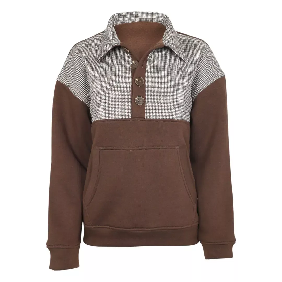 Heirloom 1 /2 Zip Quilted Pullover