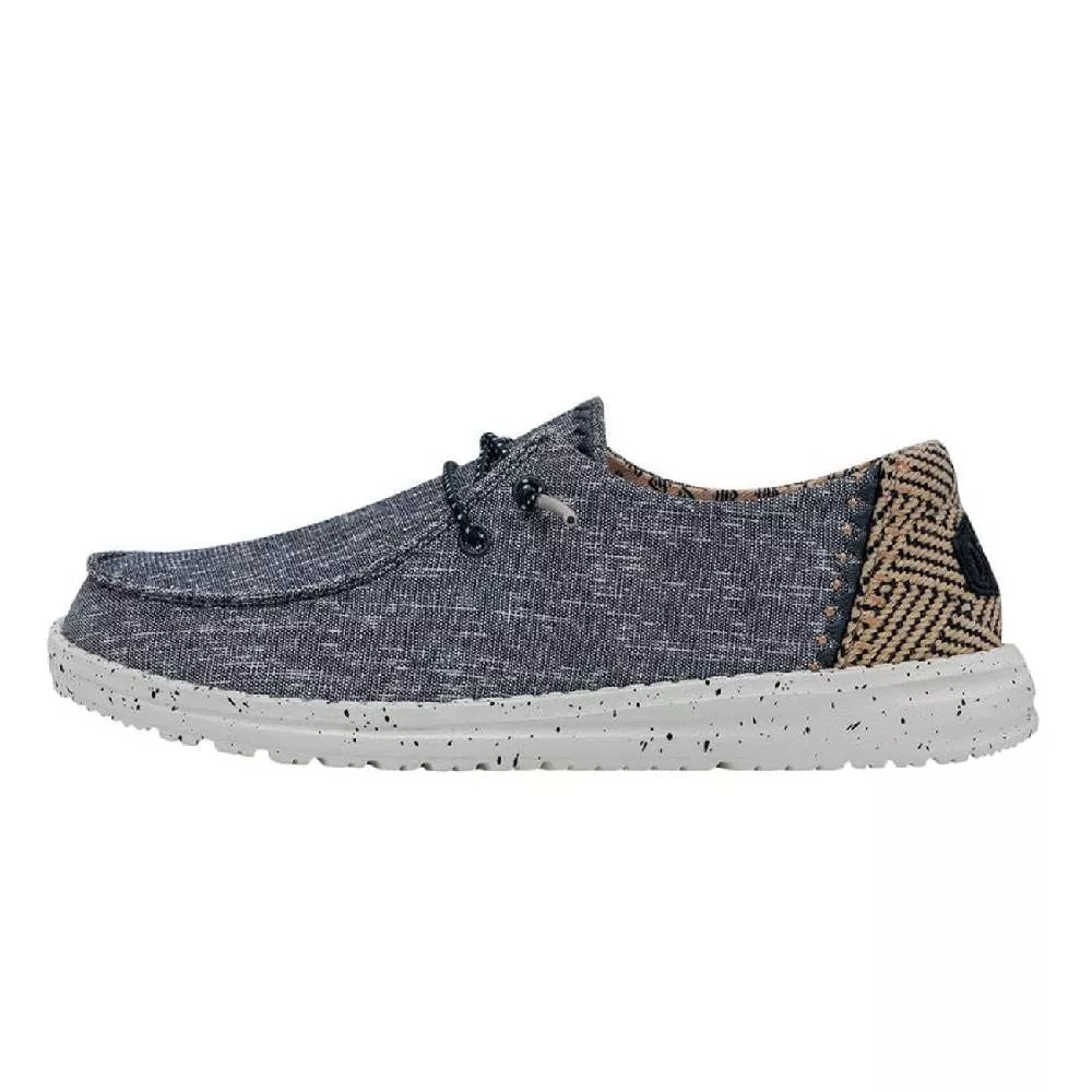 Hey Dude Youth Wendy Chambray Woven - Lapis Blue