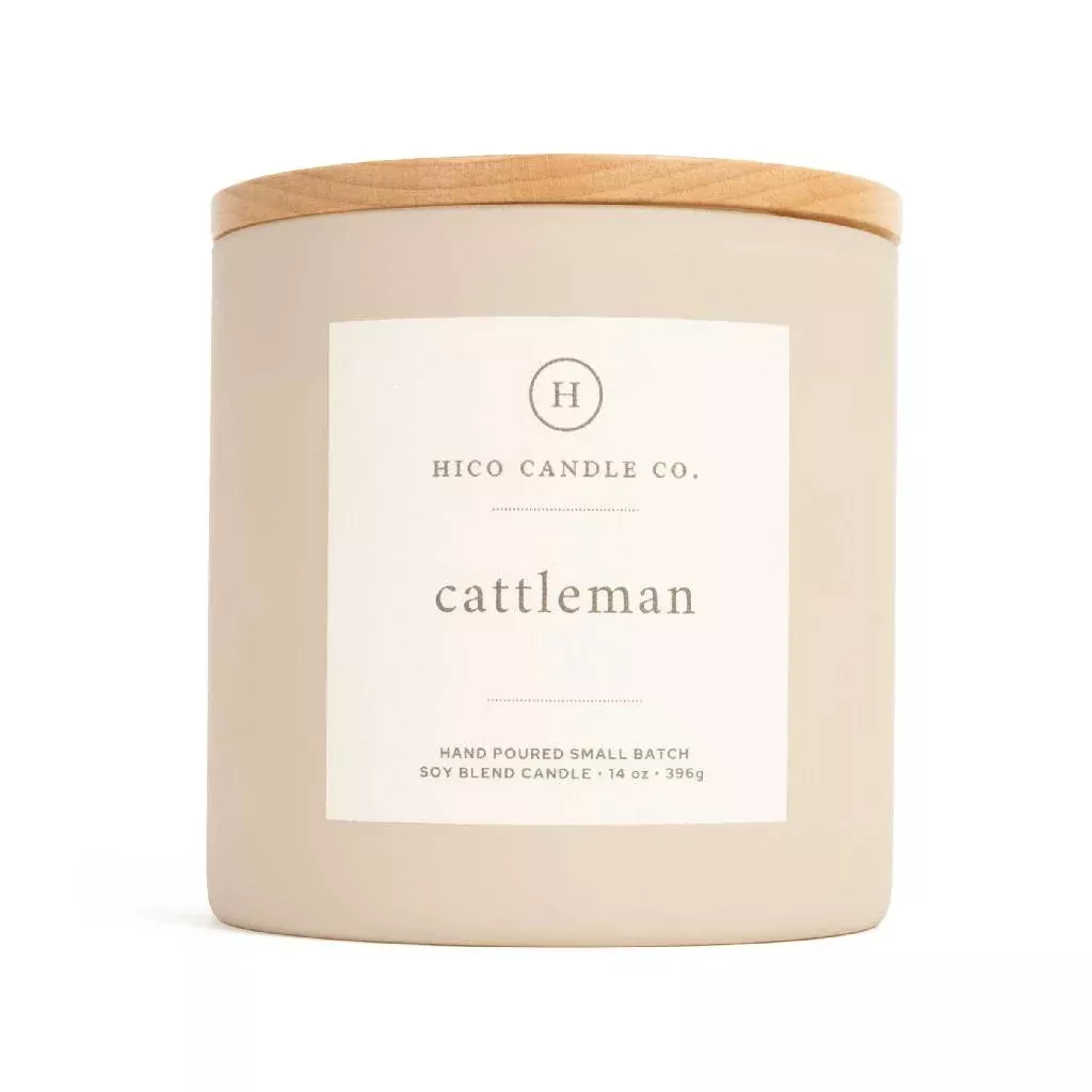 Hico Candle Co Cattleman Candle