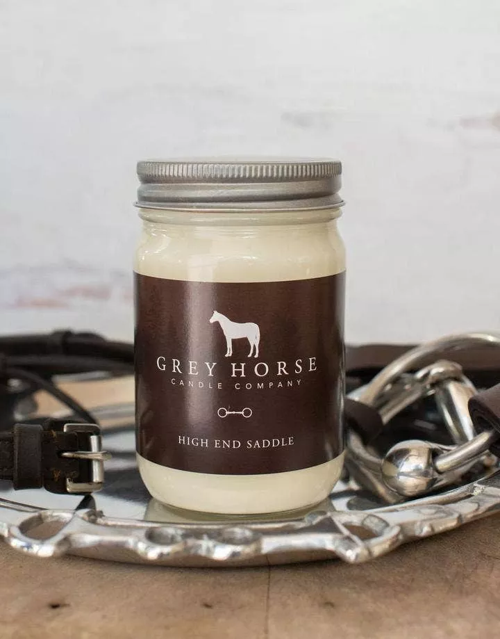 High End Saddle Soy Candle