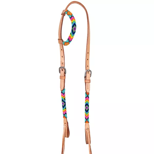 HILASON American Leather Horse One Ear Headstall Working Tack