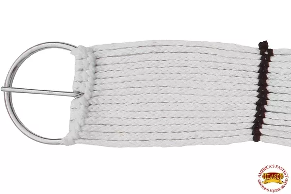 HILASON Horse Tack White Rayon Cinch 36 Inch