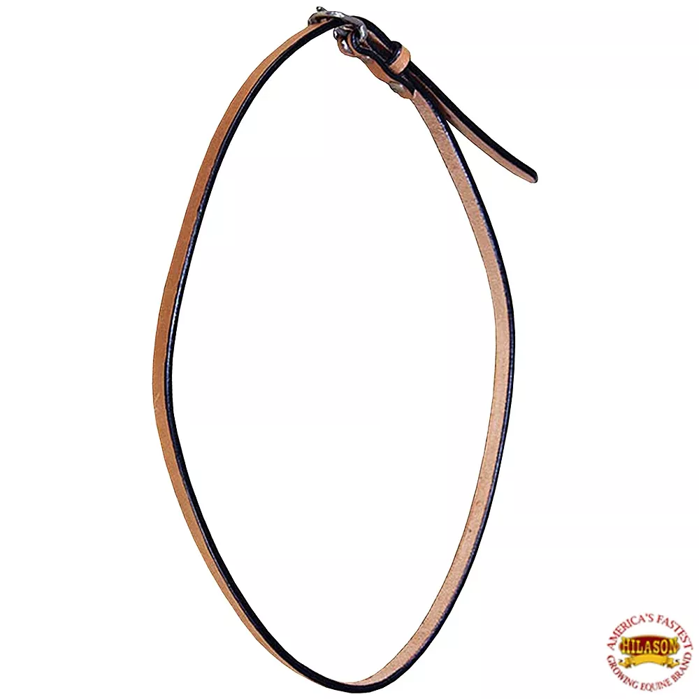 Hilason Throat Latch Replacement Strap Horse Headstall Harness Leather Tan
