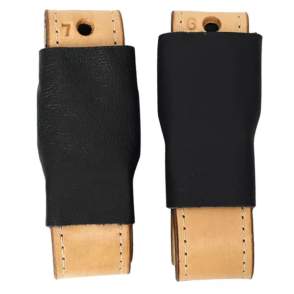 HILASON Western Horse Adjustable Men Stirrup Leather Tan