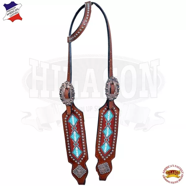 HILASON Western Horse Headstall Bridle American Leather