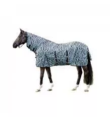 HKM Fly Sheet - Aqua Zebra Print