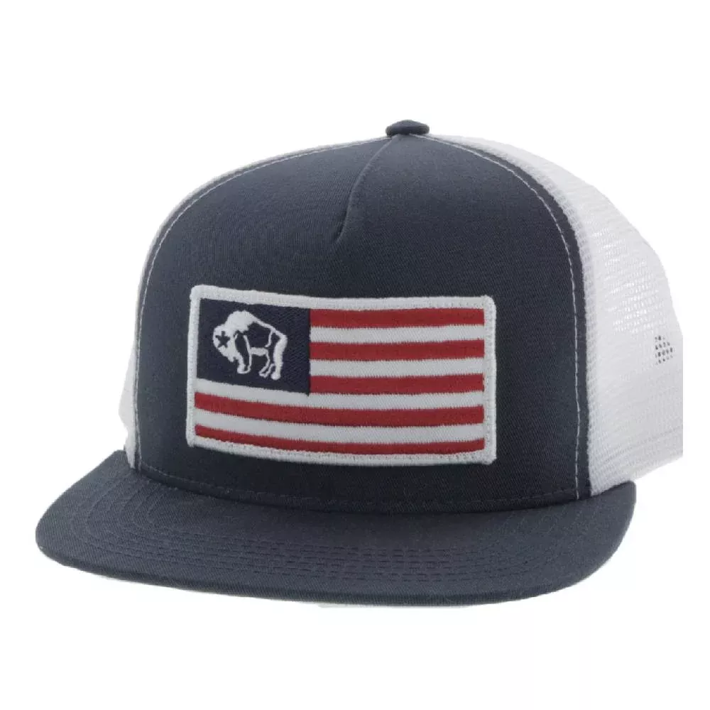 Hooey Buffalo Flag Trucker Cap