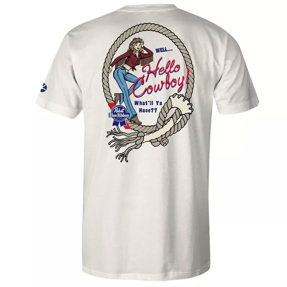 Hooey Men's "Pabst Blue Ribbon" Tee