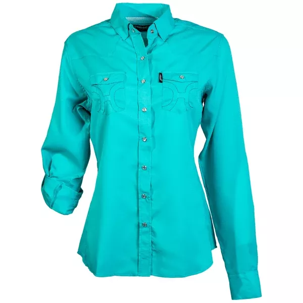 Hooey Youth "Sol" Long Sleeve Pearl Snap Shirt