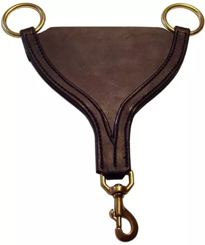 Horse ChallengerBridle Leather 1 3/4" Rings Thoroughbred Solid Brass 975TB775