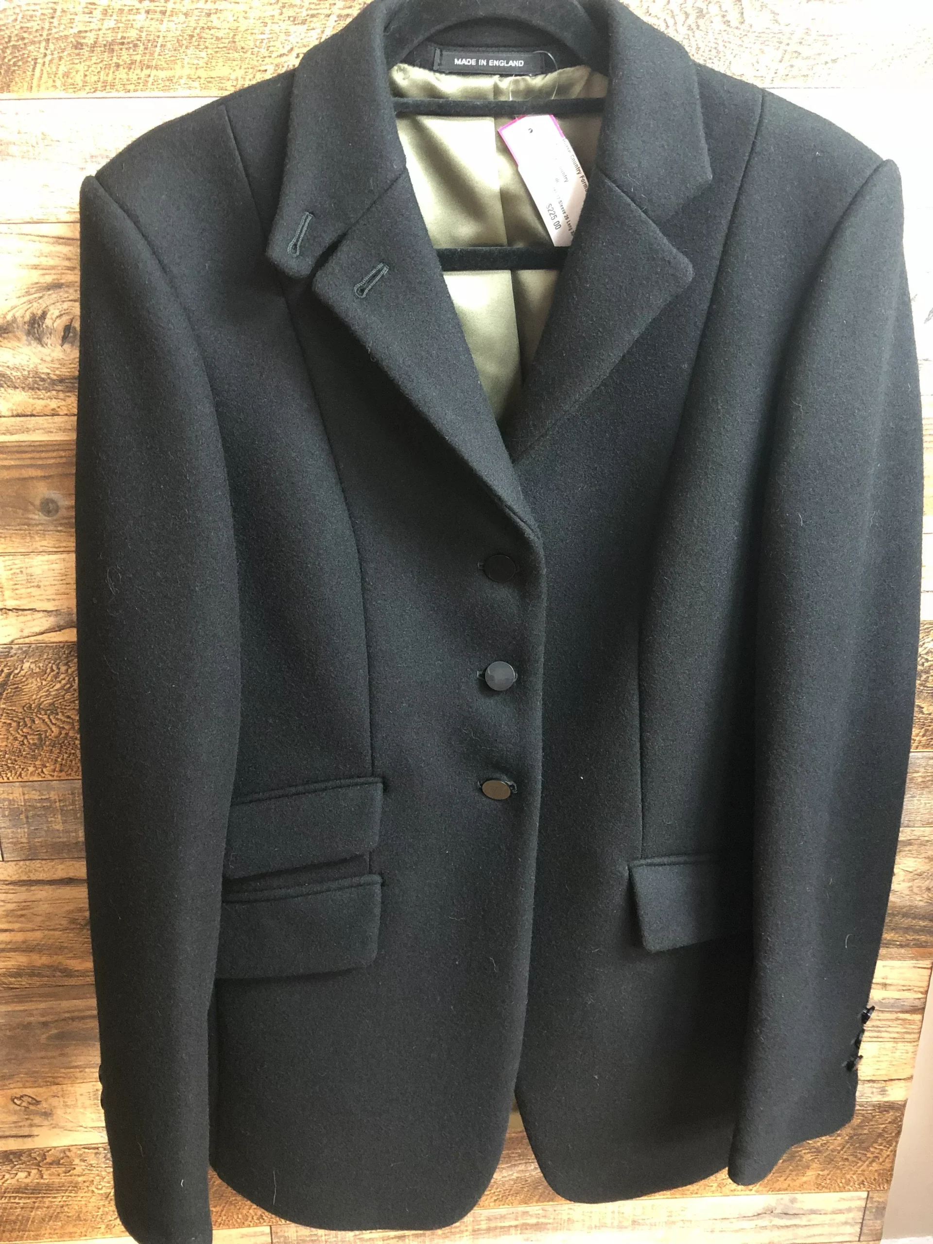 Horse Country Wool Melton Black