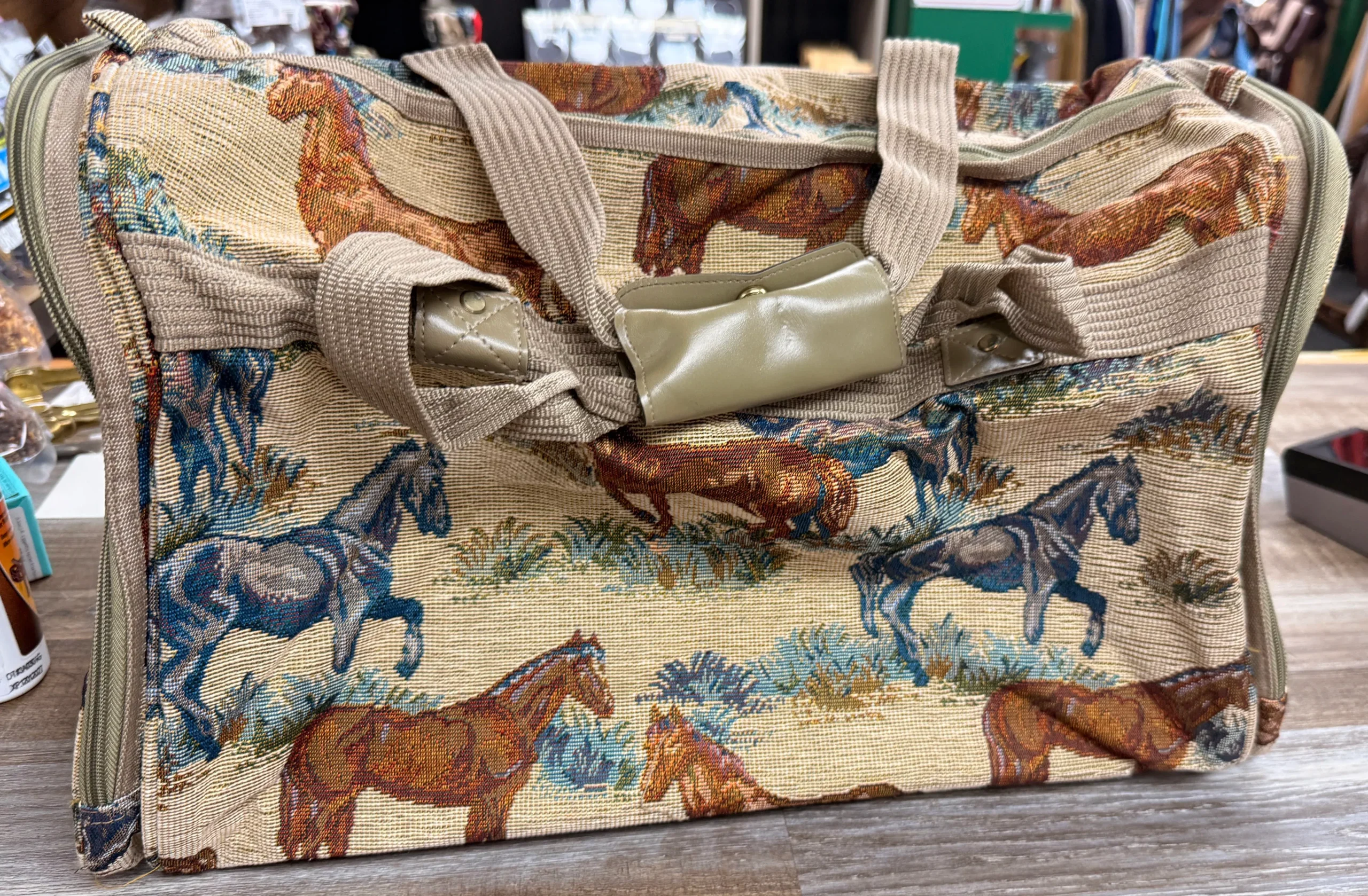 horse duffle bag 21"